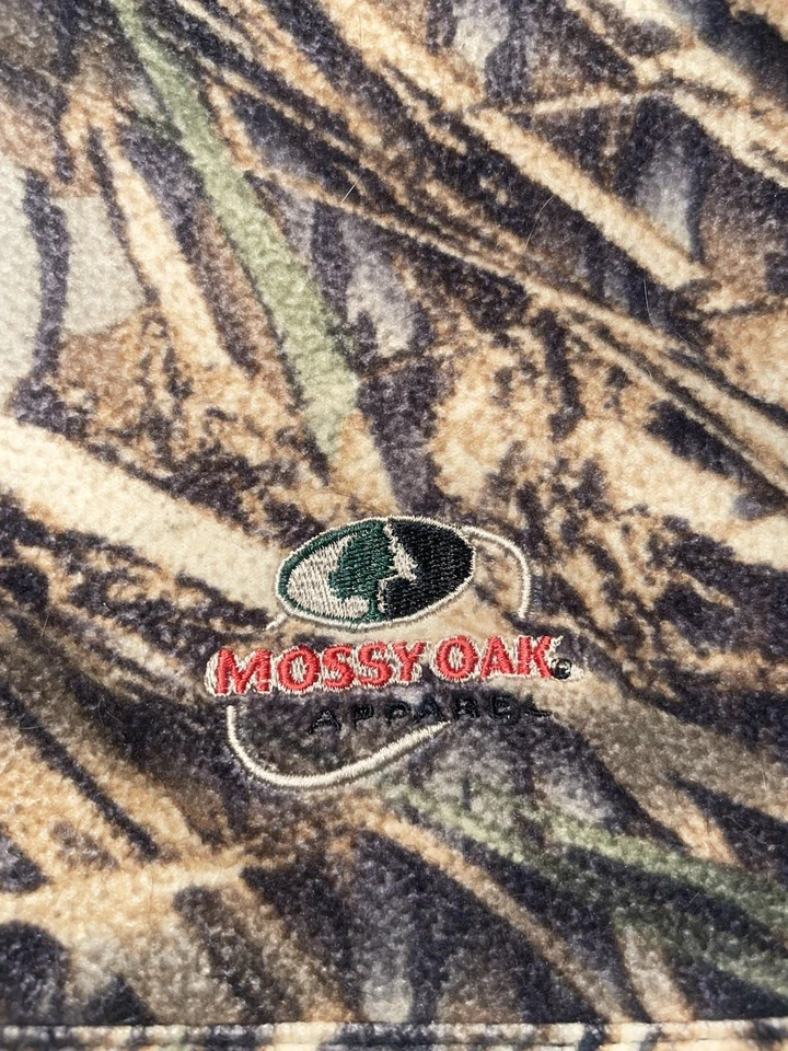 Suéter con cremallera 1/4 camuflado de aves acuáticas de roble musgo Foto 4 de 4