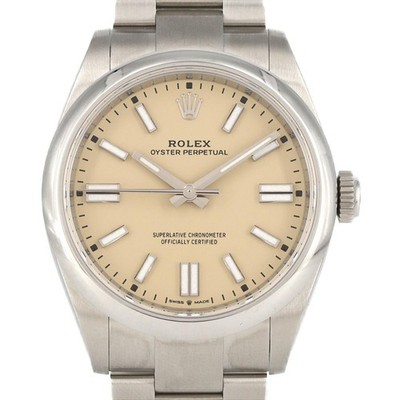 Authentische Rolex Oyster Perpetual 134300 Edelstahl Mechanische Automatik...