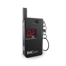 BACtrack Keychain Breathalyzer Black  Ultra-Portable Pocket Keyring Alcoho...