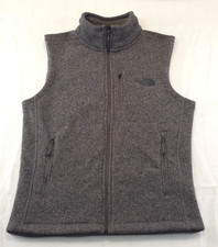 The North Face Men's Size S Gordon Lyons Vest Fleece Sweater Medium Grey Heather