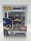 Funko Pop Avengers Endgame Captain America 481 Marvel Collectors Corps Exclusive
