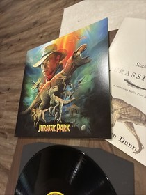Jurassic Park NES + SNES Vinyl Record LP OST SUPER NINTENDO FAMICOM JP VGM RARE