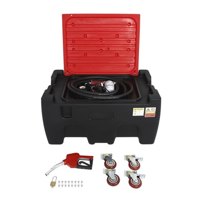 #ad Portable Diesel Tank40Gallon Portable Fuel Tank with 12V Electric Transfer Pump $503.26