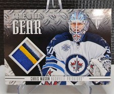 2012 Panini Rookie Anthology Titanium Game Worn Gear Prime 05/25 Chris Mason