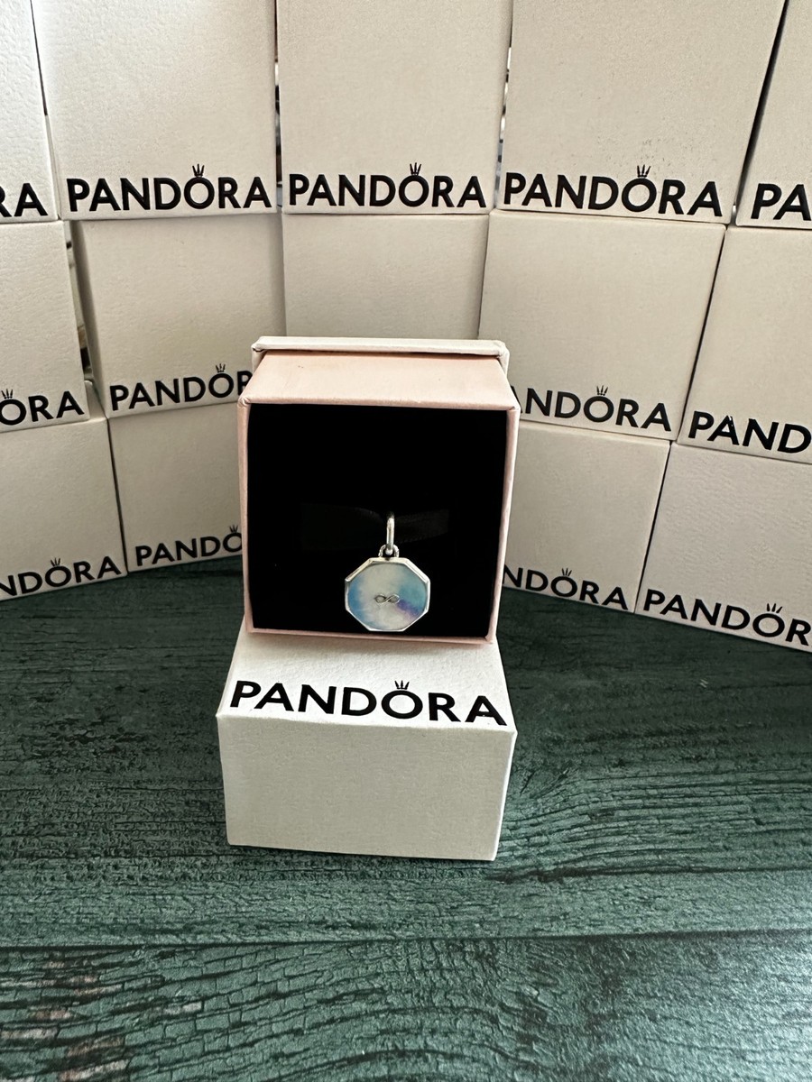 New 100% Authentic 925 Ale Silver PANDORA ME Infinity Medallion