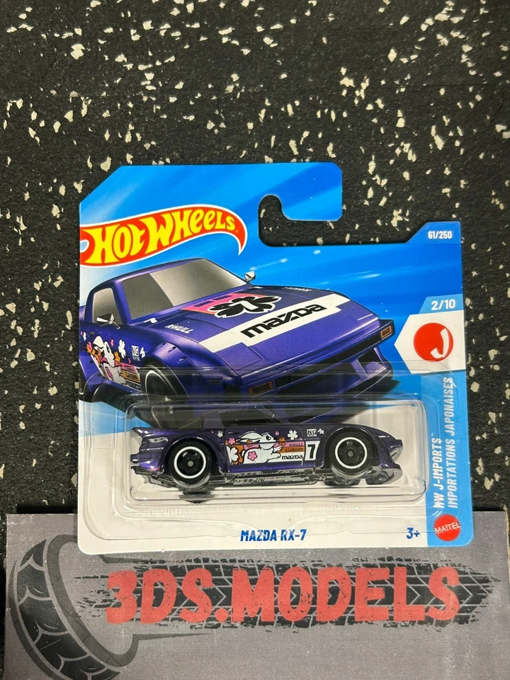 MAZDA RX7 PURPLE Hot Wheels 2026 C 1:64 **COMBINE POSTAGE**