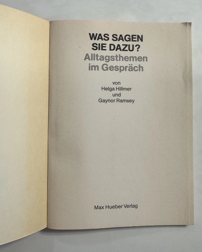 Was sagen Sie dazu? Alltagsthemen im Gespräch (What do you say to that?) - Image 3 of 4