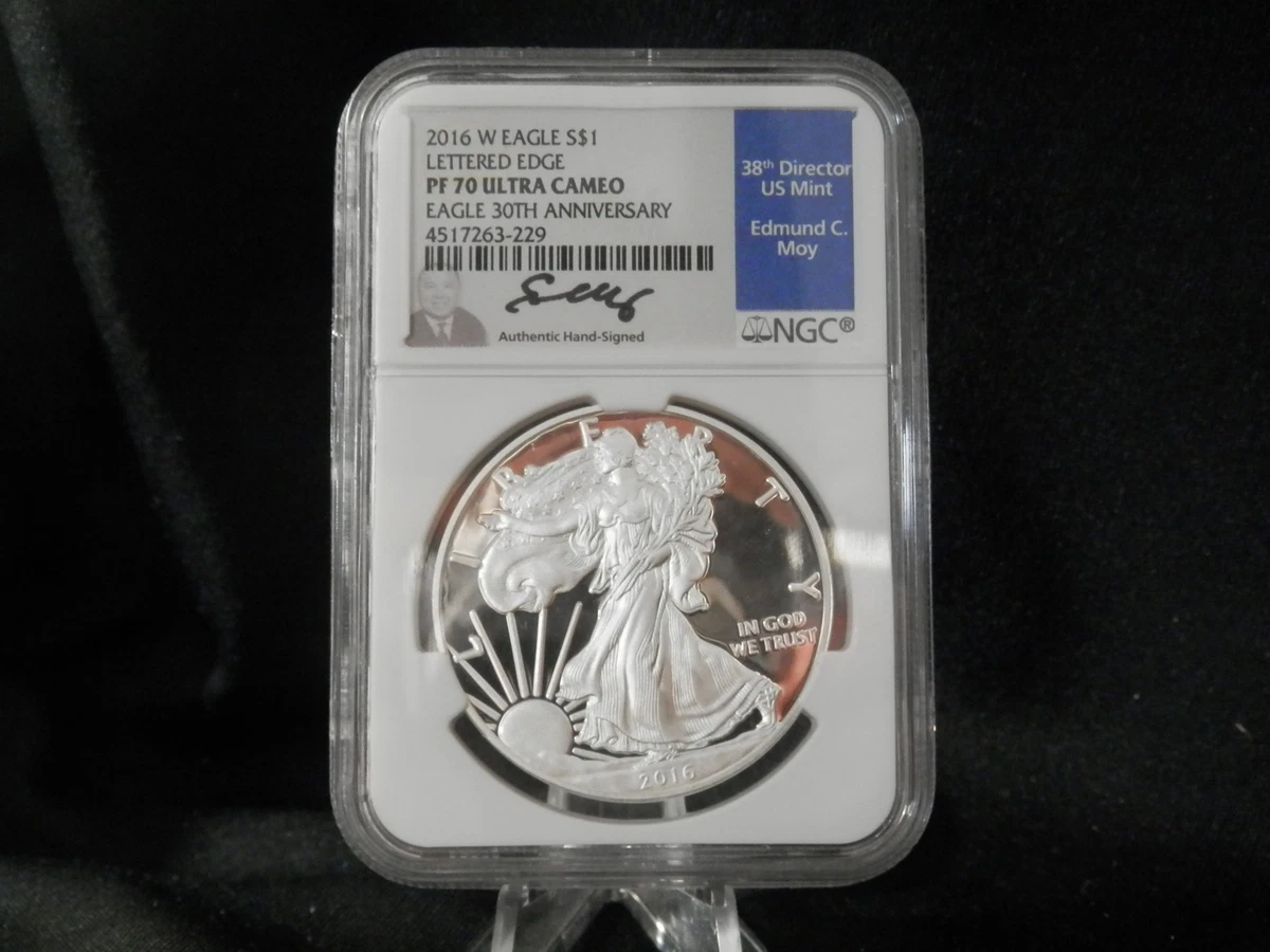 2016 American Eagle PR 70 Graded Silver Bullion Coins for sale | eBay
