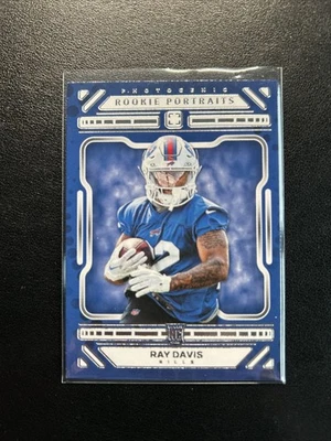 2024 Panini Photogenic Ray Davis Rookie Portraits #186 - Bild 1 von 2