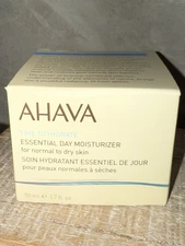 Ahava Time To Hydrate Essential Day Moisturizer - Normal To Dry Skin 1.7 Oz -NIB