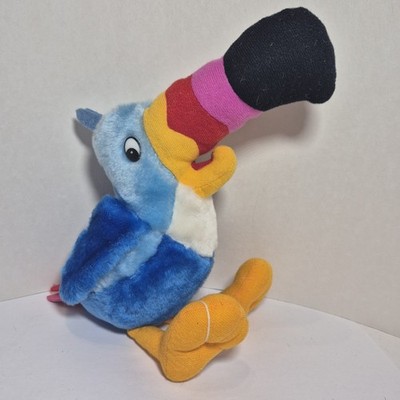 Vintage Promotional Toucan Sam Plush Toy Fruit Loops Cereal 1994-1996