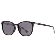 Hugo Boss Polarized Grey Square Men's Sunglasses BOSS 1668/F/SK 0807/M9 56
