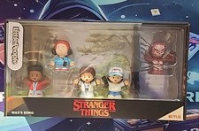Stranger Things Little People Collector limited Edition Netflix Set NeW!