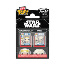 Funko Bitty Pop! Luke Skywalker & Wampa 2-Pack Star Wars