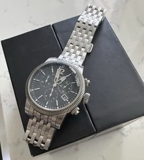 Burberry The Utilitarian Swiss BU7839 Stainless Chronograph Mens Watch