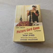 NEW Happy Families Picture Card Game jewish Traditions by Palphot
