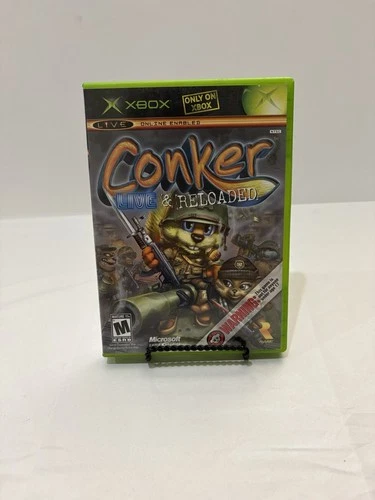 Conker Live & Reloaded Microsoft Xbox Complete in Box CIB