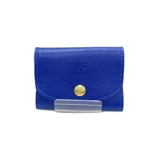 IL BISONTE Coin Case Navy Ladies Organizer