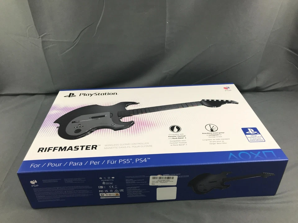 PDP RIFFMASTER Wireless Guitar Controller PlayStation 5 and 4 PS5 PS4 NEW - Image 3 of 4