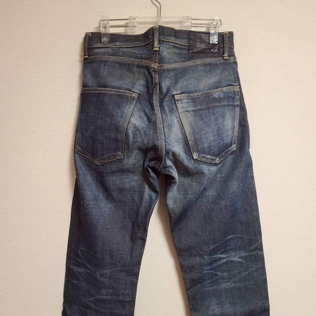 VISVIM Straight Denim Pants Python Patch Blue 30x… - image 5