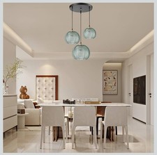 Mid-Centry Modern 3 Globe Glass Pendant Light