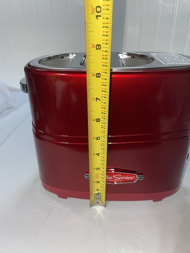 Nostalgia Retro Pop-Up Hot Dog Toaster - Retro Red NEW - Picture 9 of 10