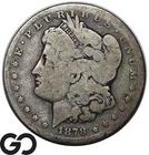 1878-CC Morgan Silver Dollar Coin, Tougher First Year Carson City Issue