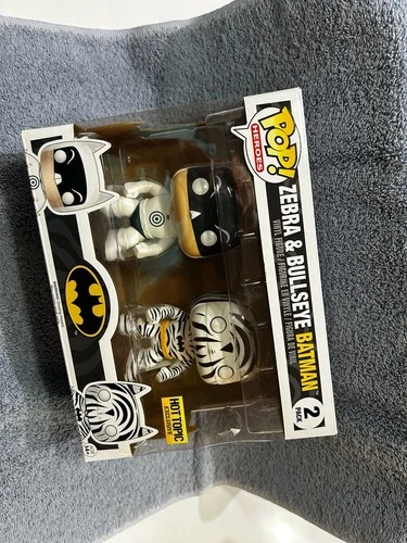 Funko Pop! 2-Pack Zebra and Bullseye Batman (Hot Topic Exclusive) (PV1)