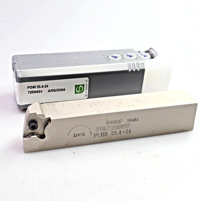 Iscar PCHR 25.4-2 Indexable PENTA-CUT Tool Holder Grooving Parting 1'' Shank