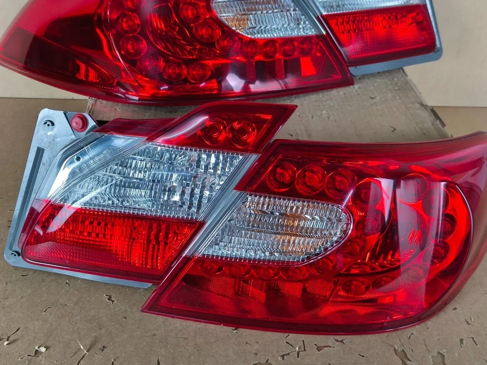 JDM NISSAN INFINITI FUGA Y51 370GT Q70 M37 REAR TAIL LIGHTS TAIL LAMP 4 PIECE - Изображение 3 из 4