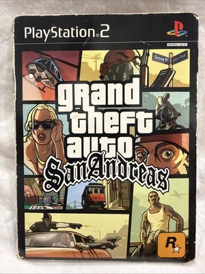Grand Theft Auto: San Andreas Special Edition Sony PlayStation 2 PS2 GAME & CASE
