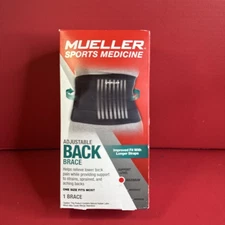 Mueller Sport Medicine Adjustable Back Brace One Size Fits Most NEW NOB