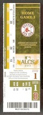 BOSTON RED SOX FENWAY PARK 2011 CHAMPIONSHIP SERIES ALCS FULL TICKET