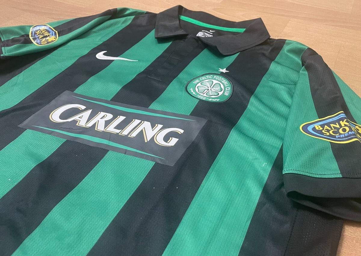 Vintage Celtic FC 2006/07 Away Shirt Nakamura#25 L Nike