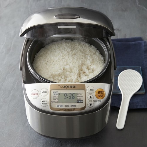 Zojirushi NSTSC10 51/2Cup (Uncooked) Rice Cooker and Warmer, 1