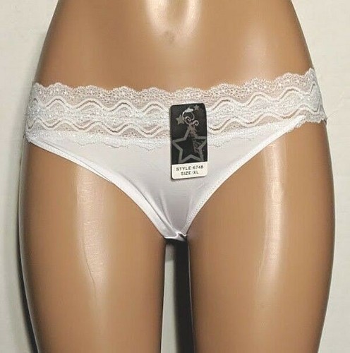 2 PARES de bragas Starlett Bikinis poliéster/spandex a elección de ocho colores nuevas con etiquetas talla XL - Imagen 10 de 18