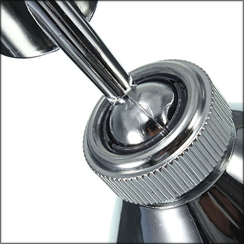 Duschkopf Halterung Verchromte Duschstange Wandhalterung Brausekopfhalter DE - Bild 3 von 4