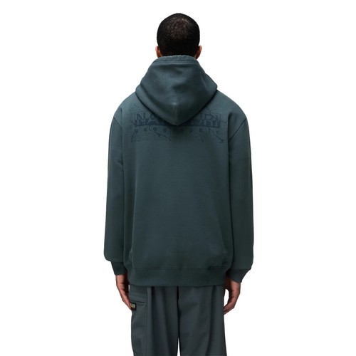 Napapijri Hoodie - Napapijri Albula Hooded Sweat - Black, Beige, Green- NP0A4HZQ - Picture 16 of 16