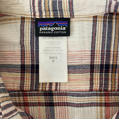 PATAGONIA CHECKERED RETRO SPORT ADVENURE ORGANIC COTTON SHIRT. SIZE: MEDIUM - Imagen 5 de 7