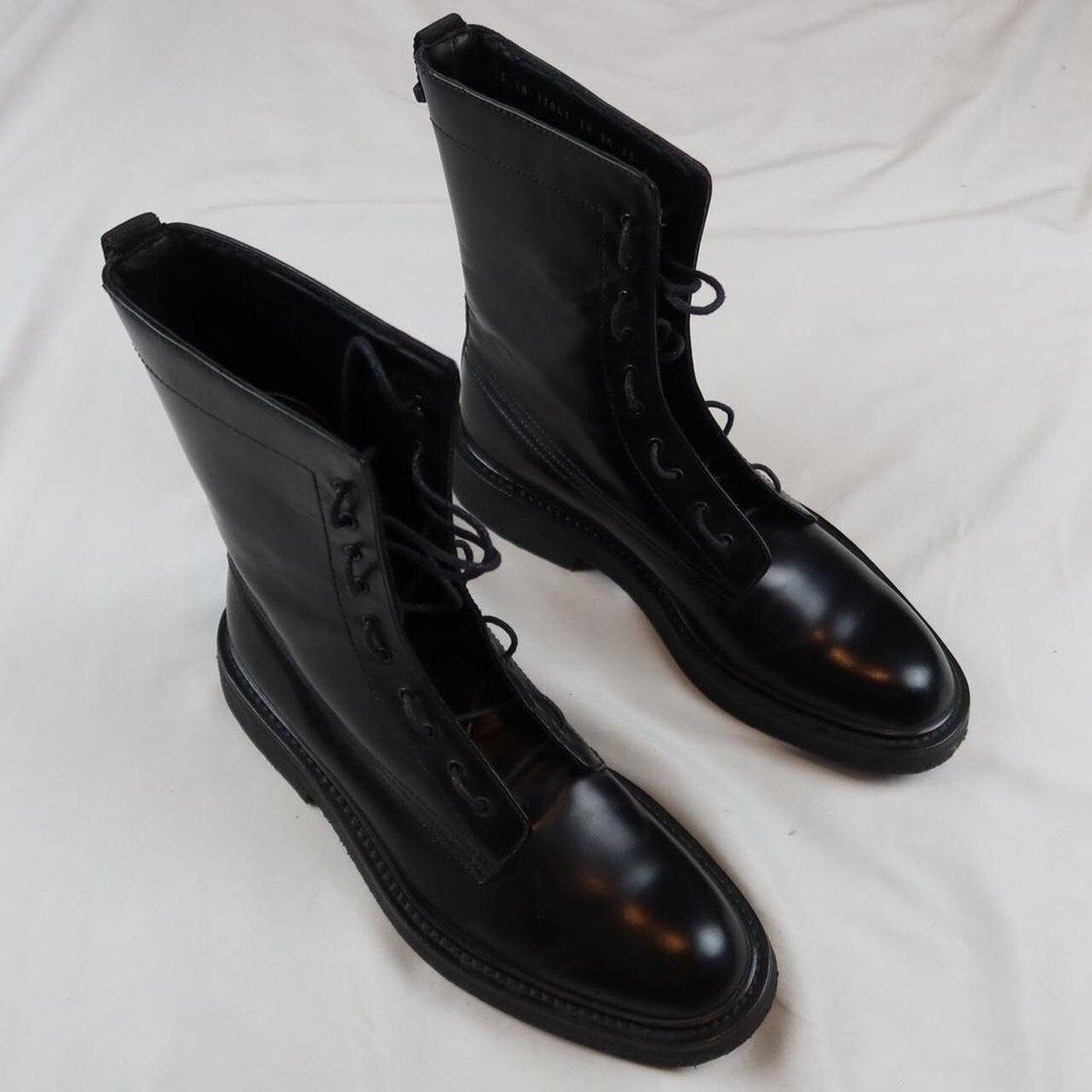 Dior Navigate Combat Boots 2007 Size 43/10 Hedi Slimane | eBay Dior Navigate Combat Boots 2007 Size 43/10 Hedi Slimane | eBay