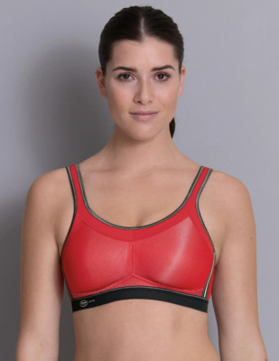 Anita Momentum 5529 Red Maximum Support Sports Bra