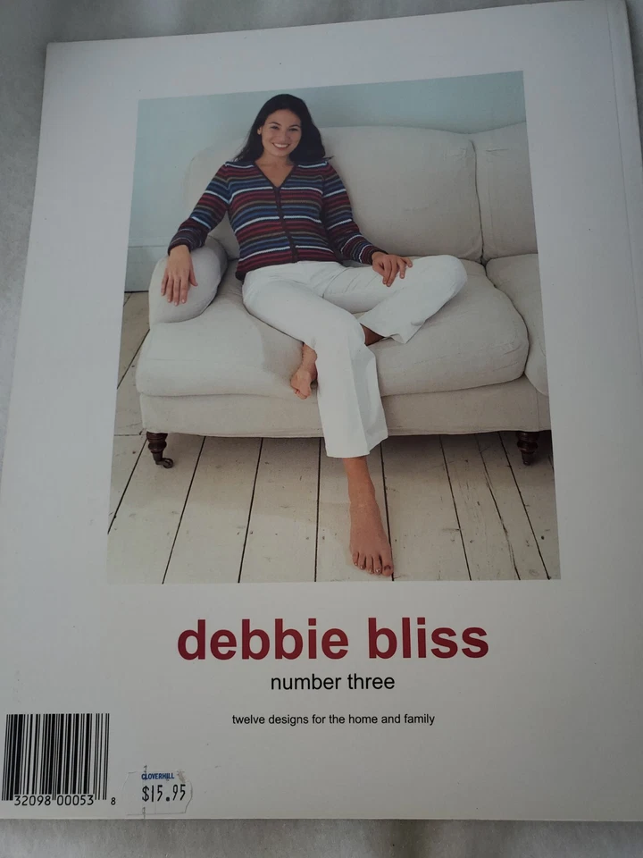 Debbie Bliss Number 3 Knitting Magazine, Men, Women, Children, Babies & Home - Image 2 of 4
