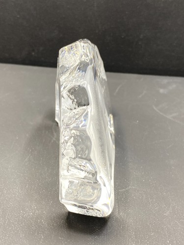 Mats Jonasson Sweden Baby Seal Sculpture Signed Handmade Crystal - Picture 10 of 16