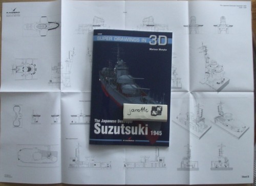 The Japanese Destroyer Suzutsuki - Super Drawings in 3D - Kagero - Imagen 2 de 5