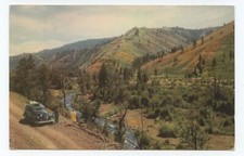 Tucannon River Washington Union Oil Postcard