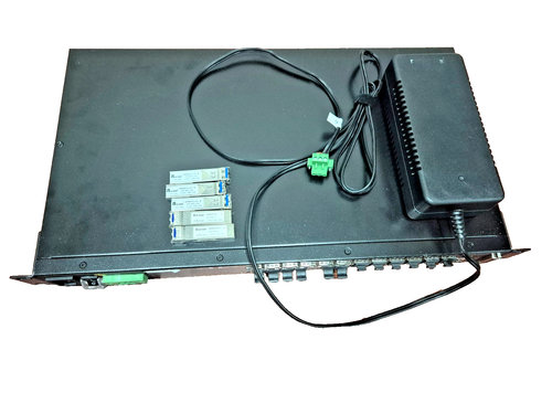 Nimbra NetInsight 230 Managed 12-Port Gigabit Ethernet Switch Like New - Photo 2/9