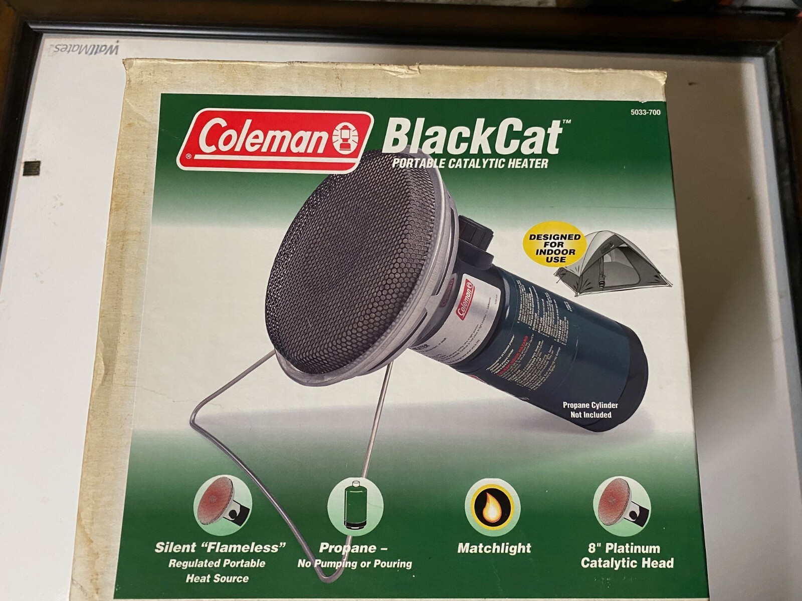 VINTAGE RARE Coleman BlackCat portable catalytic space heater 5033-700 -  Đức An Phát