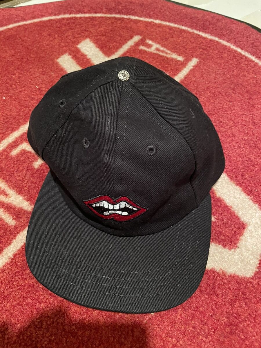 Chrome Hearts Matty Boy Chomper Leather Strapback Hat Black Chrome Hearts Matty Boy Chomper Leather Strapback Hat Black