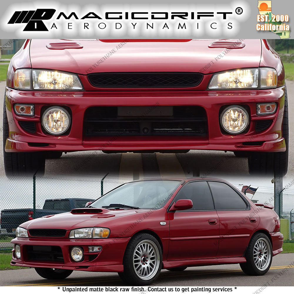 For 97 98 99 00 01 Subaru Impreza WRX STi Front Bumper Lip