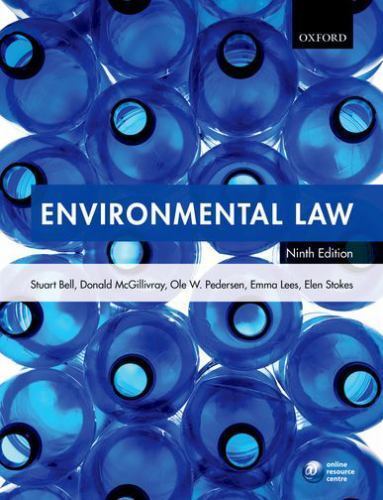 Environmental Law by Stuart Bell, Donald McGillivray, Ole Pedersen, Elen ...